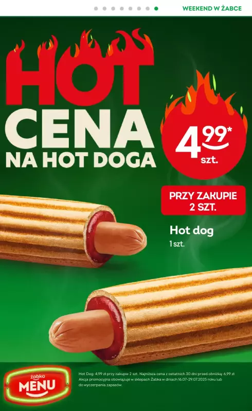 Żabka - gazetka promocyjna Gazetka weekendowa  do niedzieli 20.07 - strona 9