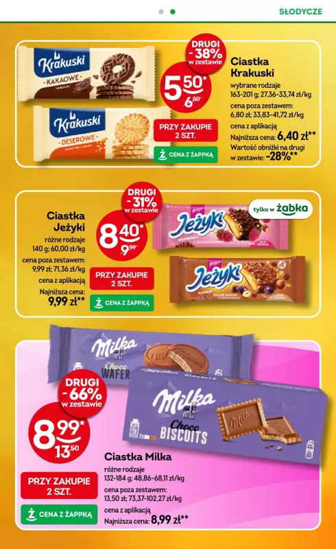 Żabka - gazetka promocyjna Gazetka od środy 16.07 do wtorku 29.07 - strona 49