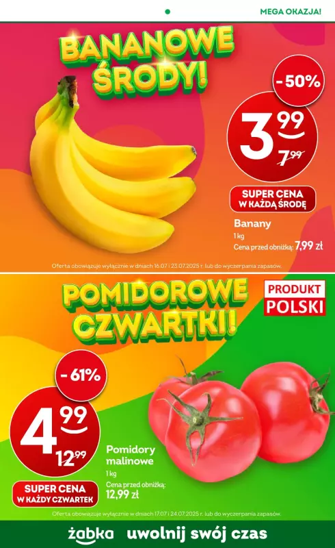 Żabka - gazetka promocyjna Gazetka od środy 16.07 do wtorku 29.07 - strona 59