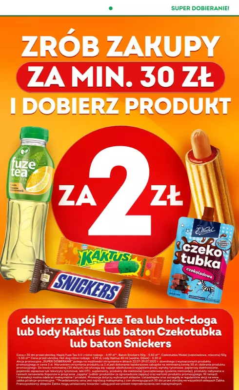 Żabka - gazetka promocyjna Gazetka od środy 16.07 do wtorku 29.07 - strona 3