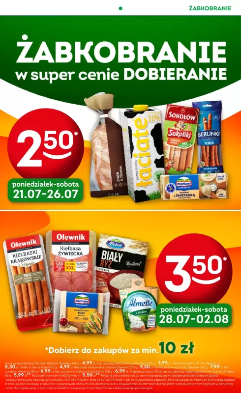 Żabka - gazetka promocyjna Gazetka od środy 16.07 do wtorku 29.07 - strona 52