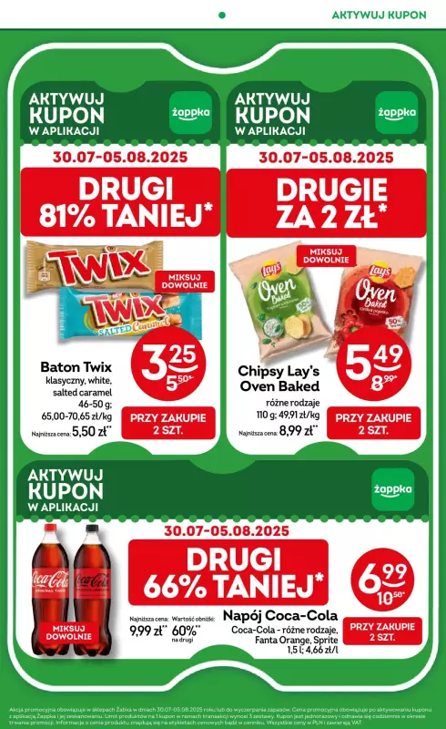 Żabka - gazetka promocyjna Gazetka od środy 30.07 do wtorku 12.08 - strona 8