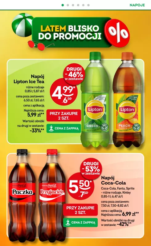 Żabka - gazetka promocyjna Gazetka od środy 30.07 do wtorku 12.08 - strona 44