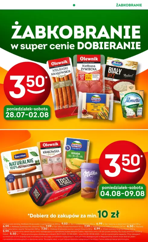 Żabka - gazetka promocyjna Gazetka od środy 30.07 do wtorku 12.08 - strona 64