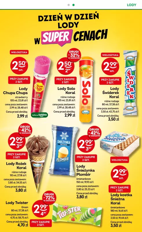Żabka - gazetka promocyjna Gazetka od środy 30.07 do wtorku 12.08 - strona 42