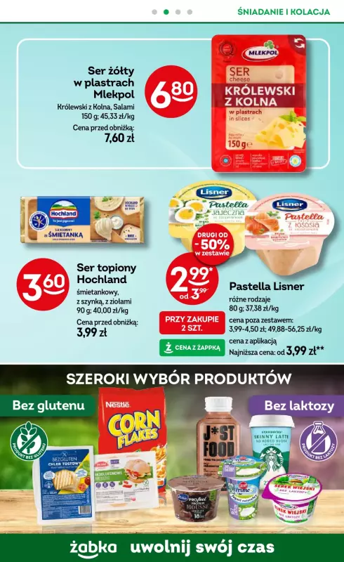 Żabka - gazetka promocyjna Gazetka od środy 30.07 do wtorku 12.08 - strona 73