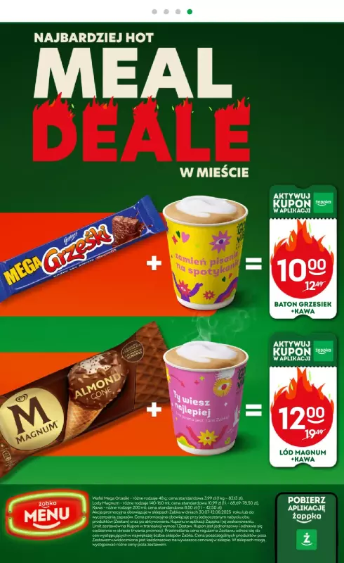 Żabka - gazetka promocyjna Gazetka od środy 30.07 do wtorku 12.08 - strona 63