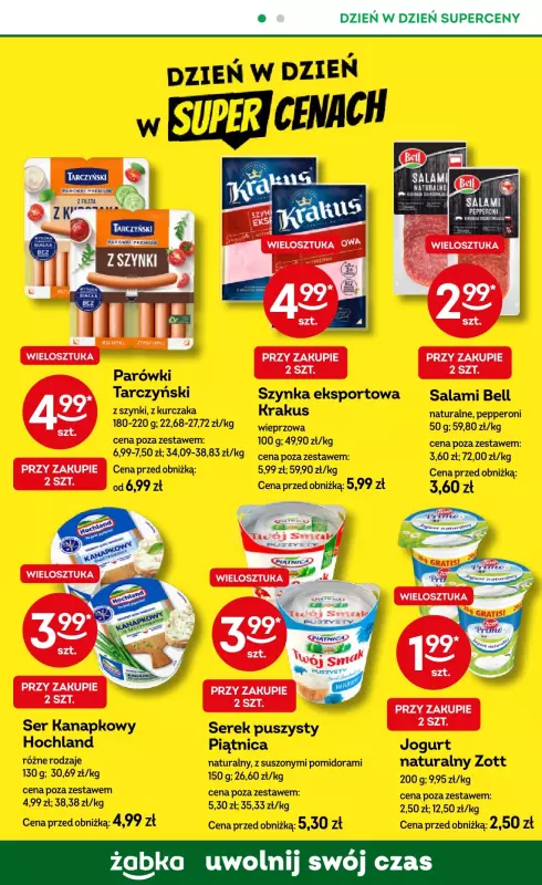 Żabka - gazetka promocyjna Gazetka od środy 30.07 do wtorku 12.08 - strona 70