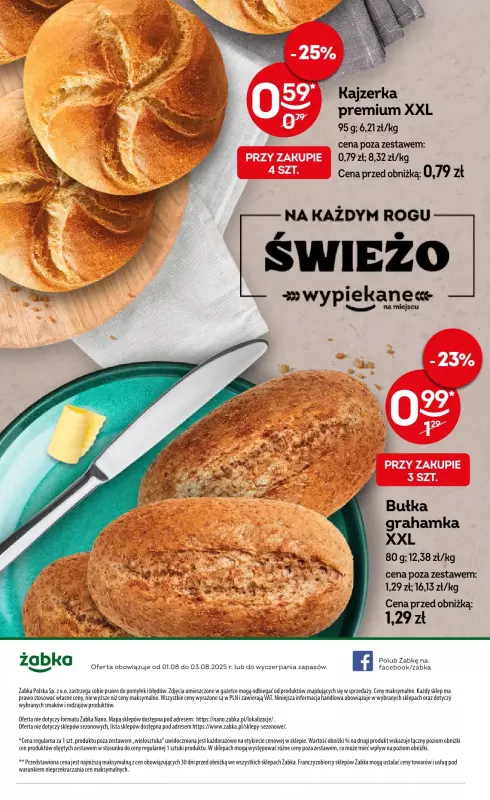 Żabka - gazetka promocyjna Gazetka weekendowa  do niedzieli 03.08 - strona 10
