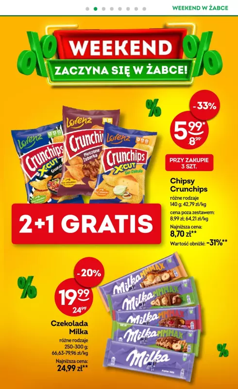 Żabka - gazetka promocyjna Gazetka weekendowa   - strona 3