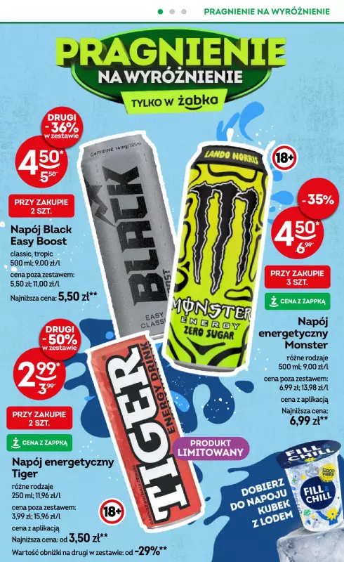 Żabka - gazetka promocyjna Gazetka od środy 30.07 do wtorku 12.08 - strona 16