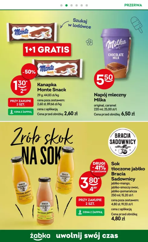 Żabka - gazetka promocyjna Gazetka od środy 30.07 do wtorku 12.08 - strona 77