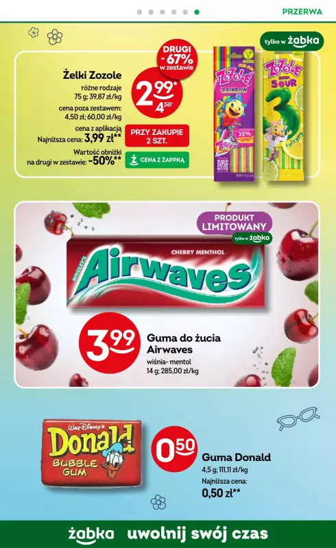 Żabka - gazetka promocyjna Gazetka od środy 30.07 do wtorku 12.08 - strona 81