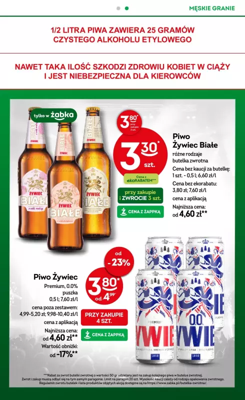 Żabka - gazetka promocyjna Gazetka od środy 30.07 do wtorku 12.08 - strona 21