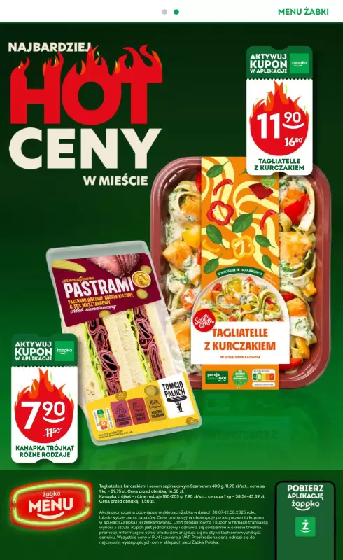 Żabka - gazetka promocyjna Gazetka od środy 30.07 do wtorku 12.08 - strona 59