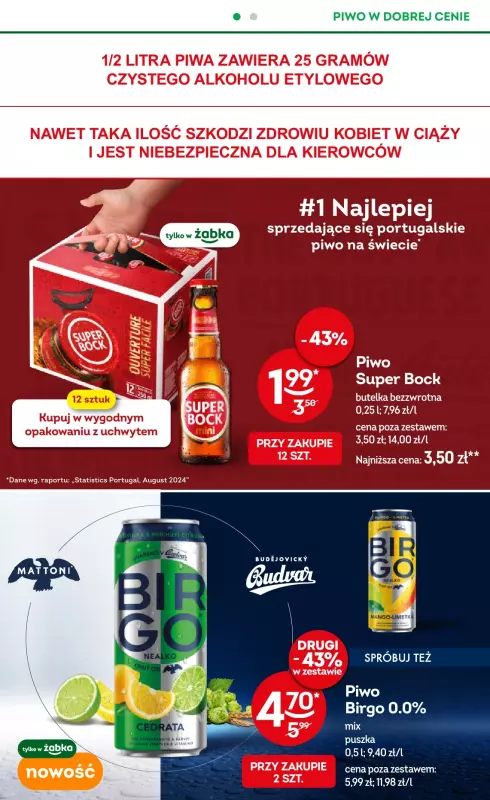 Żabka - gazetka promocyjna Gazetka od środy 30.07 do wtorku 12.08 - strona 28