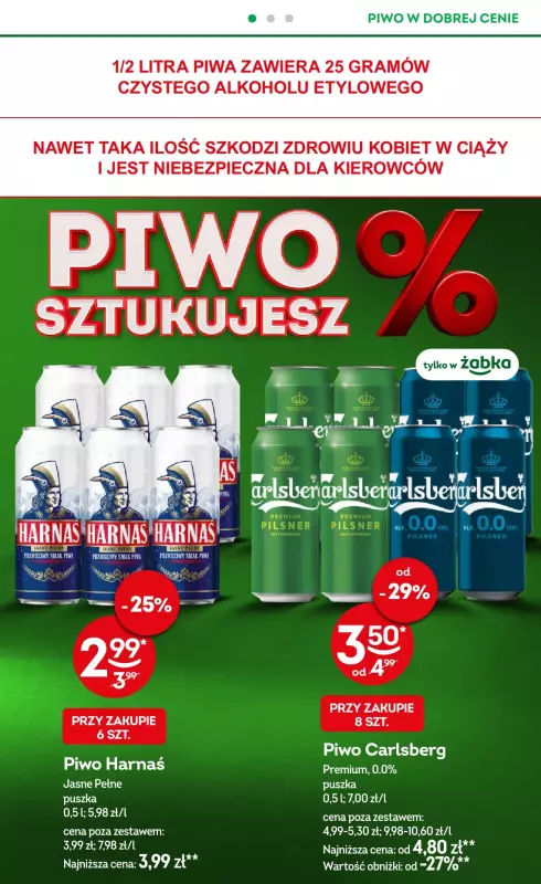 Żabka - gazetka promocyjna Gazetka od środy 30.07 do wtorku 12.08 - strona 25