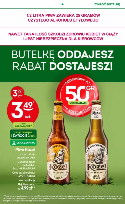 Żabka - gazetka promocyjna Gazetka od środy 30.07 do wtorku 12.08 - strona 23
