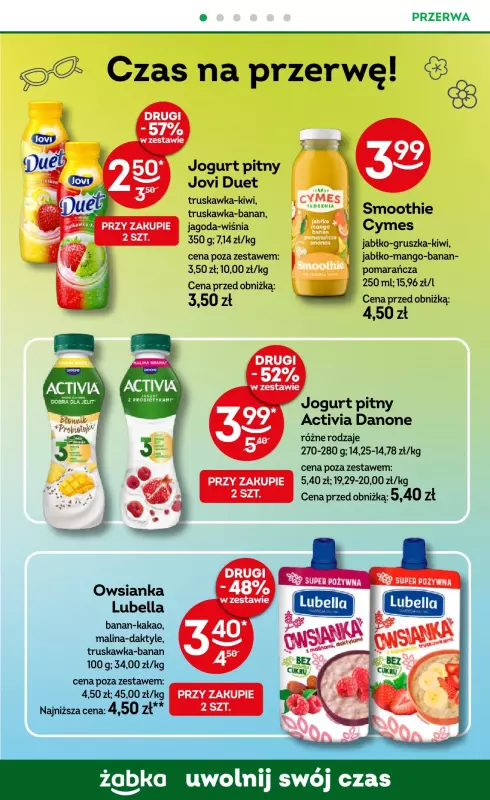 Żabka - gazetka promocyjna Gazetka od środy 30.07 do wtorku 12.08 - strona 76