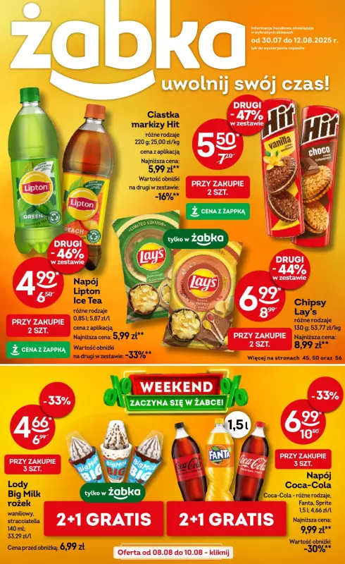 Żabka - gazetka promocyjna Gazetka  