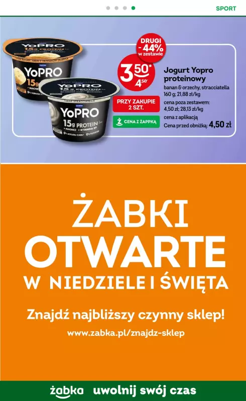 Żabka - gazetka promocyjna Gazetka od środy 30.07 do wtorku 12.08 - strona 85
