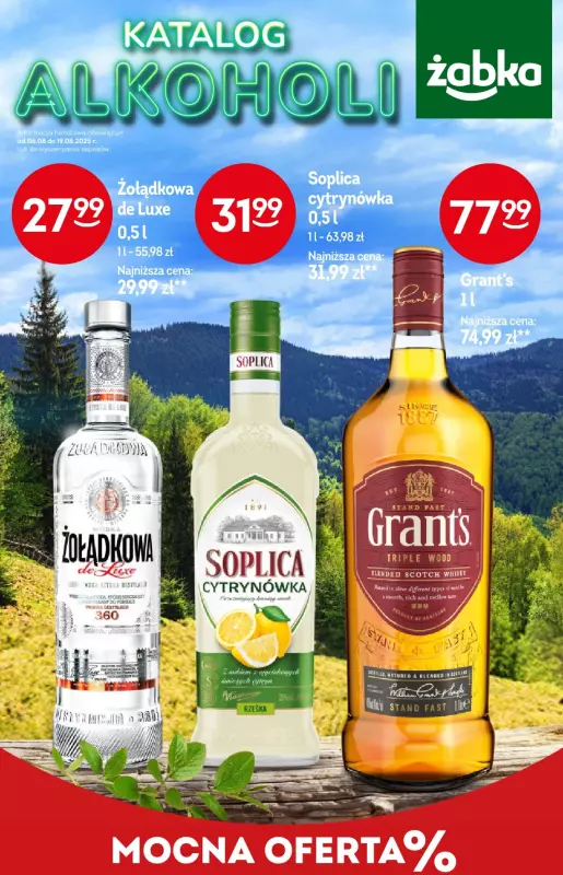 Żabka - gazetka promocyjna Katalog alkoholowy  