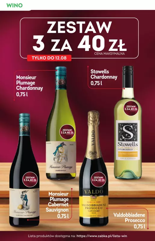 Żabka - gazetka promocyjna Katalog win od środy 06.08 do wtorku 19.08 - strona 2