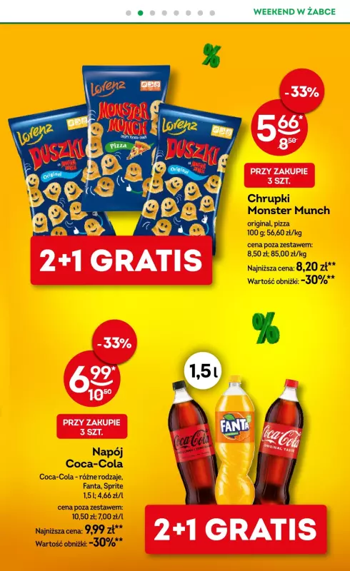 Żabka - gazetka promocyjna Gazetka weekendowa   - strona 3