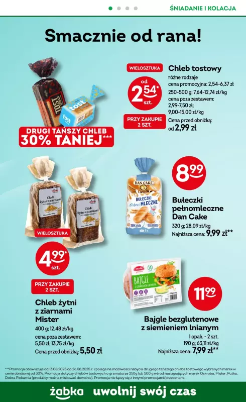 Żabka - gazetka promocyjna Gazetka od środy 13.08 do wtorku 26.08 - strona 6