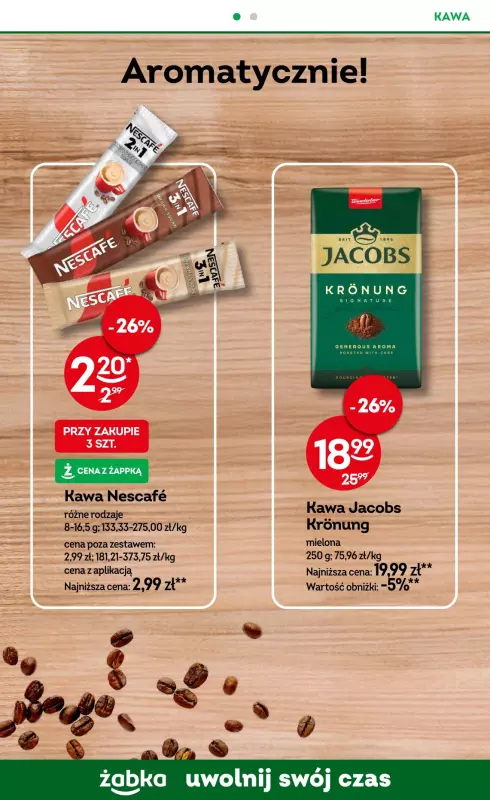 Żabka - gazetka promocyjna Gazetka Spożywcza od środy 13.08 do wtorku 26.08 - strona 14