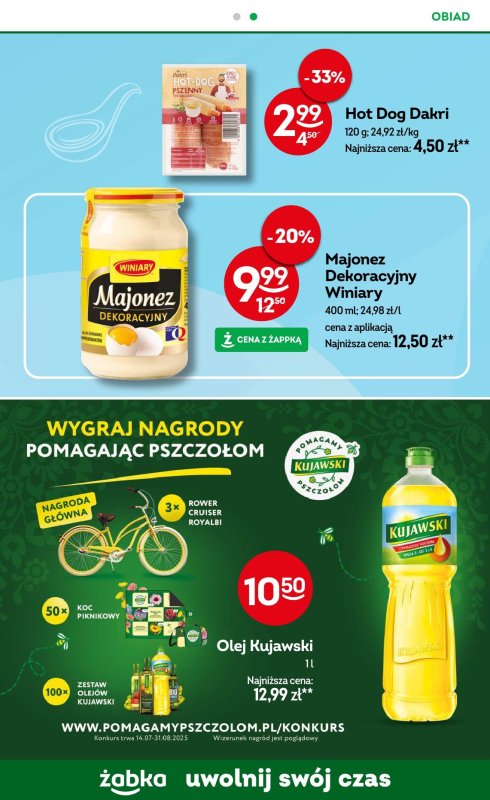 Żabka - gazetka promocyjna Gazetka od środy 13.08 do wtorku 26.08 - strona 13
