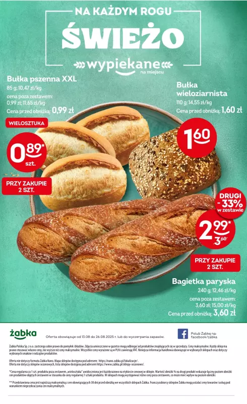 Żabka - gazetka promocyjna Gazetka od środy 13.08 do wtorku 26.08 - strona 16