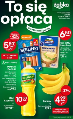 Żabka - gazetka promocyjna Gazetka Spożywcza od środy 13.08 do wtorku 26.08