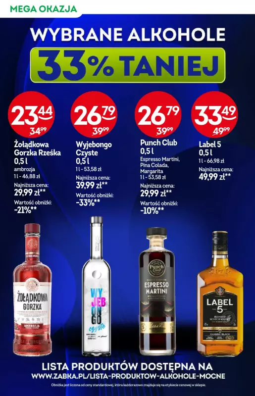 Żabka - gazetka promocyjna Katalog alkoholowy od środy 06.08 do wtorku 19.08 - strona 4