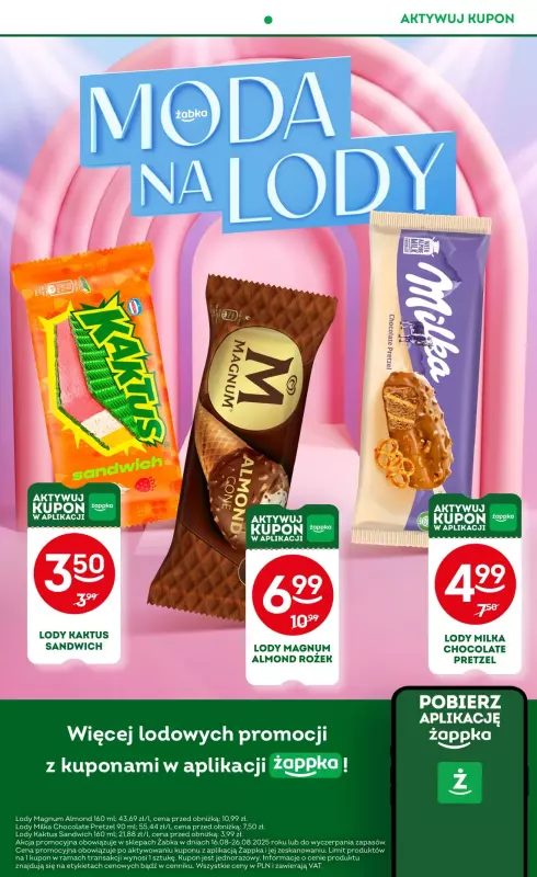 Żabka - gazetka promocyjna Gazetka od środy 13.08 do wtorku 26.08 - strona 40