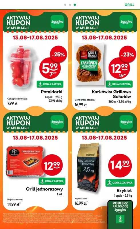 Żabka - gazetka promocyjna Gazetka od środy 13.08 do wtorku 26.08 - strona 12