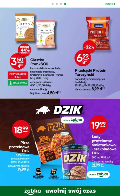Żabka - gazetka promocyjna Gazetka od środy 13.08 do wtorku 26.08 - strona 69