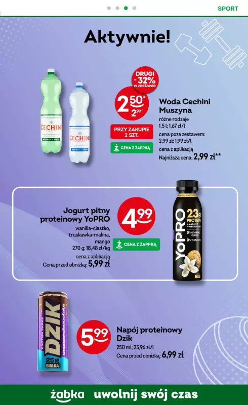 Żabka - gazetka promocyjna Gazetka od środy 13.08 do wtorku 26.08 - strona 68