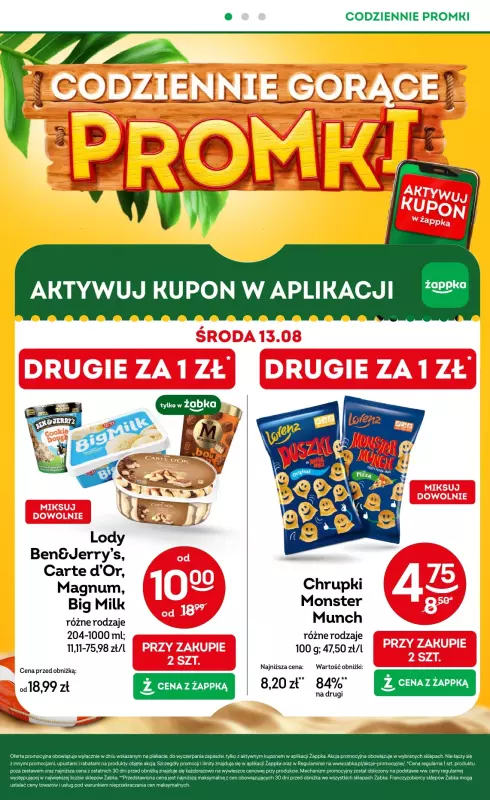 Żabka - gazetka promocyjna Gazetka od środy 13.08 do wtorku 26.08 - strona 2