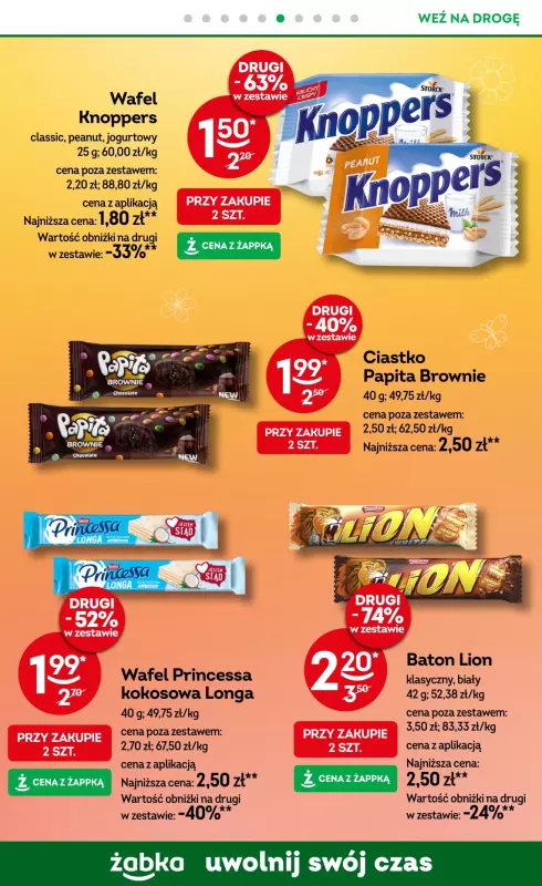 Żabka - gazetka promocyjna Gazetka od środy 13.08 do wtorku 26.08 - strona 61