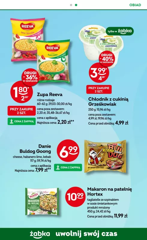 Żabka - gazetka promocyjna Gazetka od środy 13.08 do wtorku 26.08 - strona 71