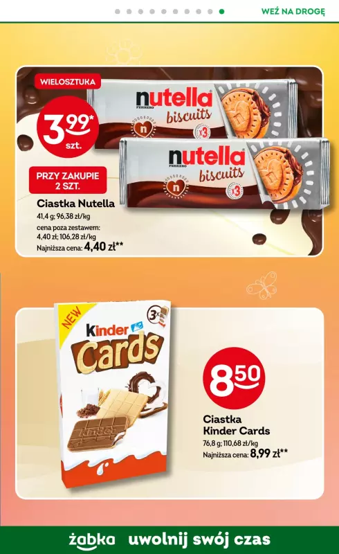 Żabka - gazetka promocyjna Gazetka od środy 13.08 do wtorku 26.08 - strona 65