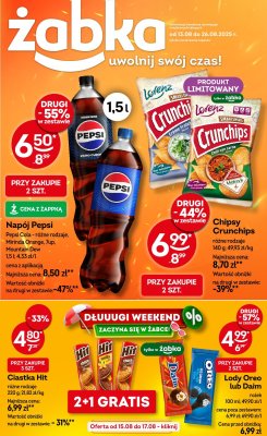 Żabka - gazetka promocyjna Gazetka od środy 13.08 do wtorku 26.08