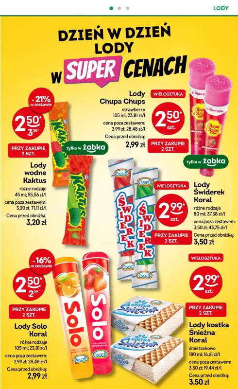 Żabka - gazetka promocyjna Gazetka od środy 27.08 do środy 10.09 - strona 47