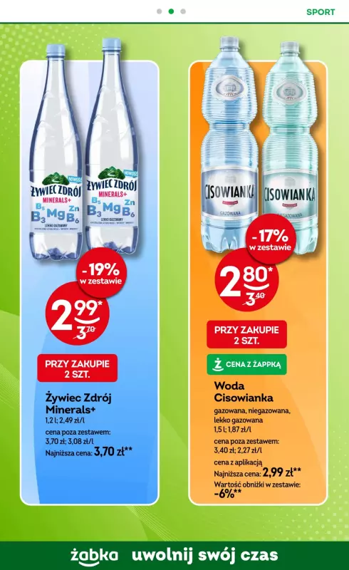 Żabka - gazetka promocyjna Gazetka od środy 27.08 do środy 10.09 - strona 70