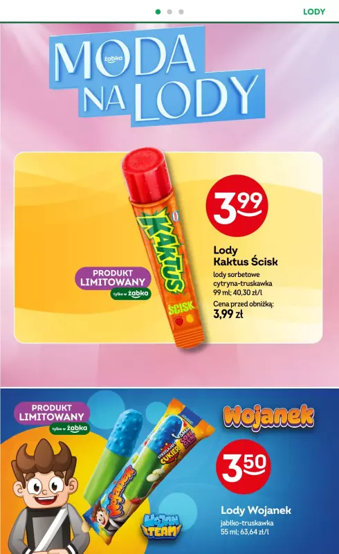 Żabka - gazetka promocyjna Gazetka od środy 27.08 do środy 10.09 - strona 42