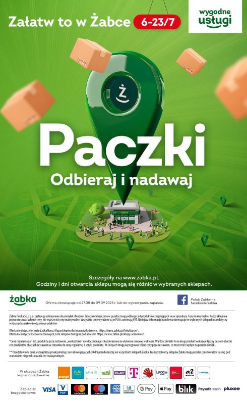 Żabka - gazetka promocyjna Gazetka od środy 27.08 do środy 10.09 - strona 78
