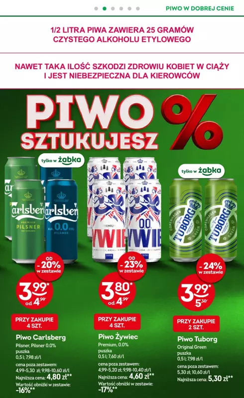 Żabka - gazetka promocyjna Gazetka od środy 27.08 do środy 10.09 - strona 17
