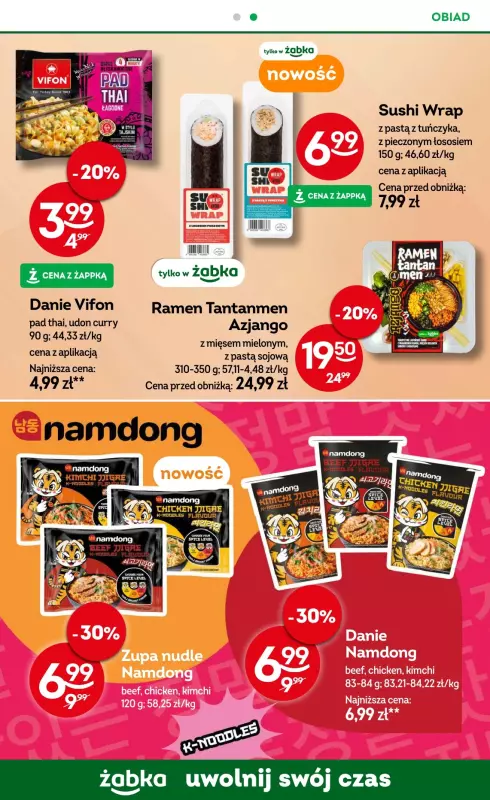 Żabka - gazetka promocyjna Gazetka od środy 27.08 do środy 10.09 - strona 73