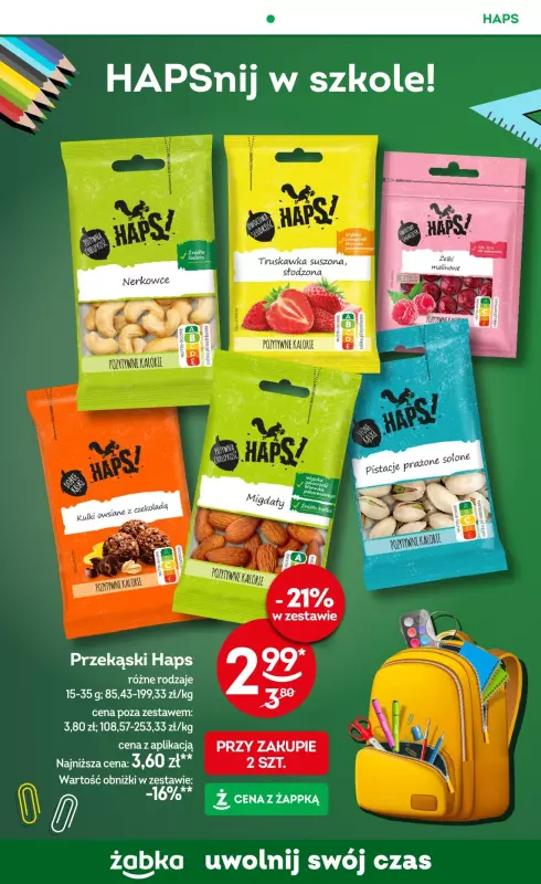 Żabka - gazetka promocyjna Gazetka od środy 27.08 do środy 10.09 - strona 38
